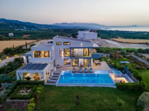 Magnificent Contemporary Villa in Rethymno with Invigorating Pool and Fitness Area from VILLAWAY®